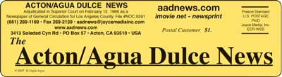 Acton/Agua Dulce News